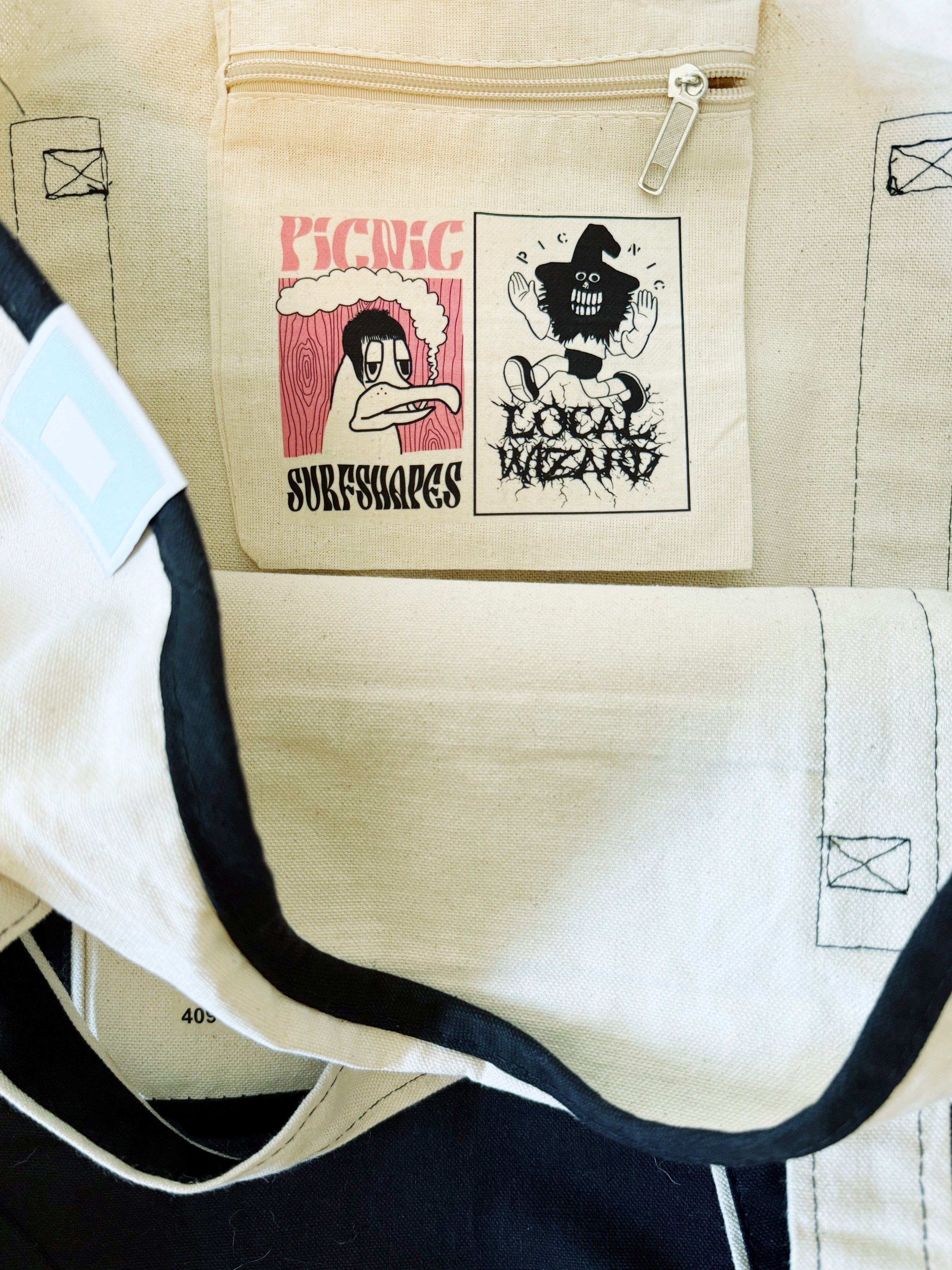 LOCAL WIZARDS BEACH TOTE