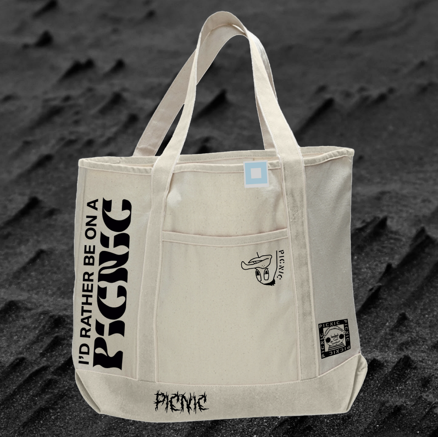 NO LOGO BEACH TOTE